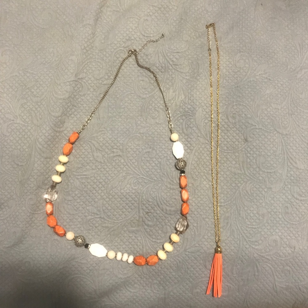 Orange Necklace Bundle